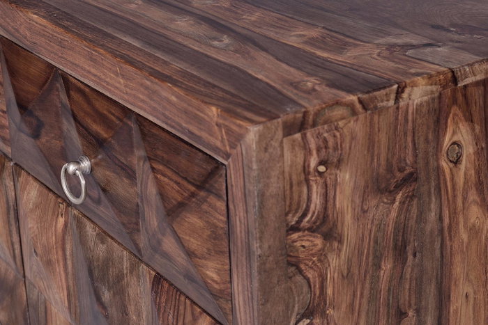 GINER Y COLOMER Commode en bois de palissandre couleur cerise